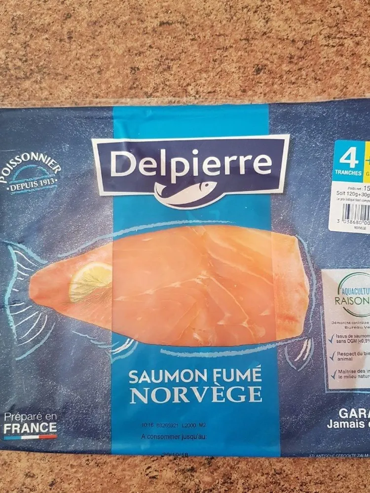 Saumon fumé norvege