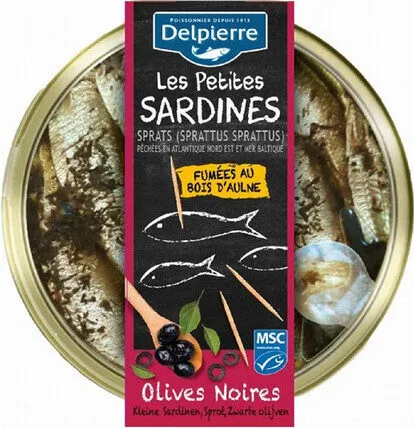PETITES SARDINES OLIVES NOIRES