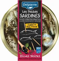 PETITES SARDINES OLIVES NOIRES