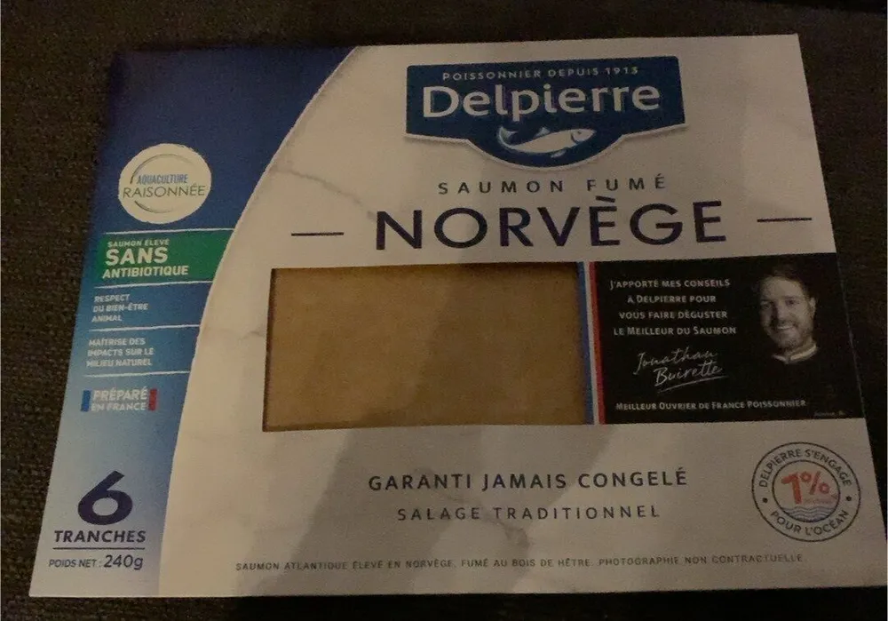 Saumon fumé Norvège