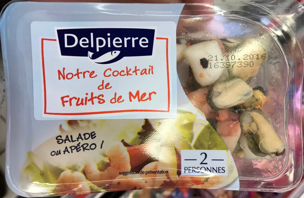 Notre cocktail de fruits de mer Salade ou Apéro