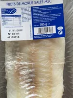 Filet de morue salee msc