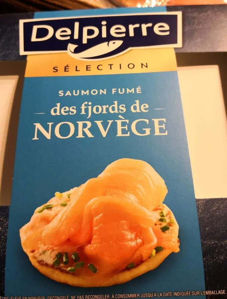 Saumon fumé des fjords de Norvège