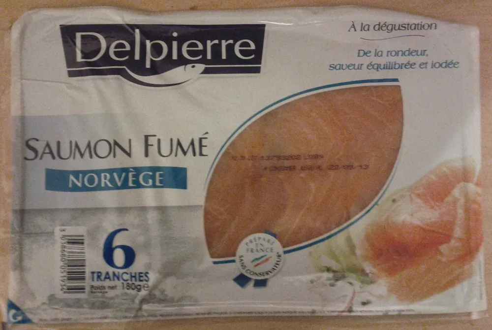 Saumon Fumé Norvège, 6 tranches