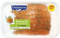Emincés de saumon a l’aneth 120g+15%
