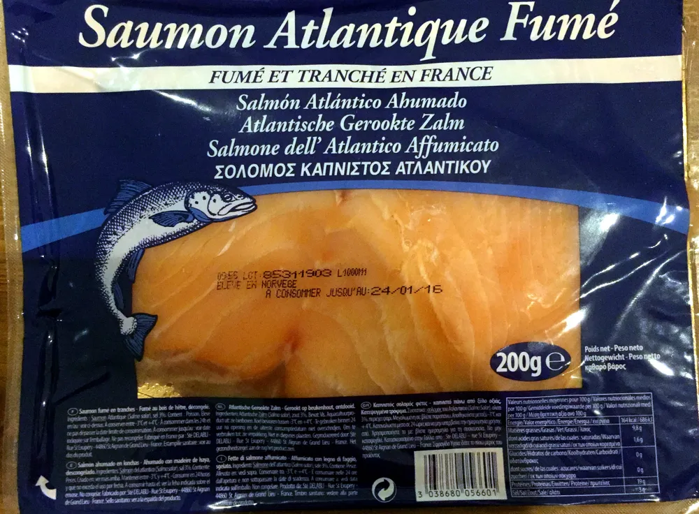 Saumon Atlantique Fumé