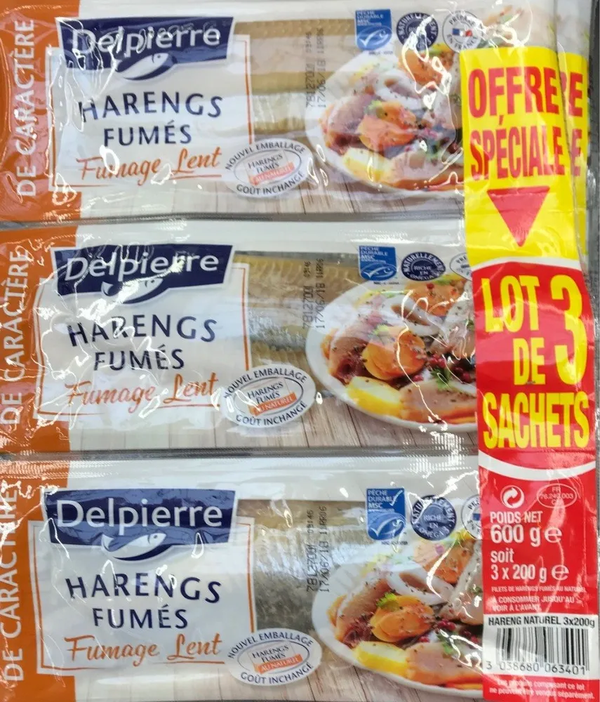 Harengs fumés