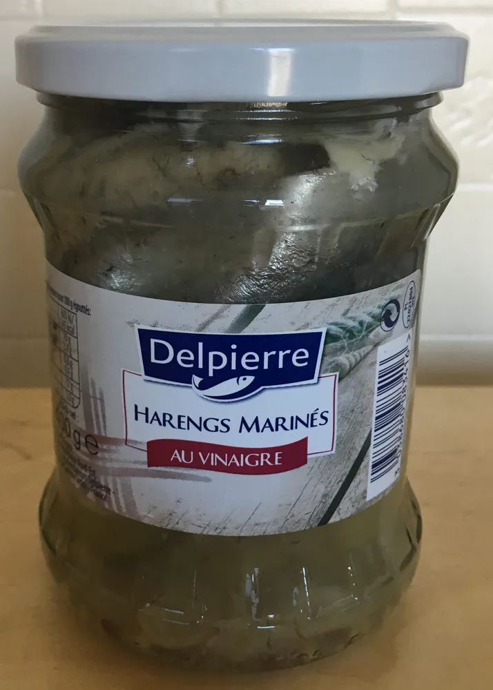 Harengs marinés au vinaigre