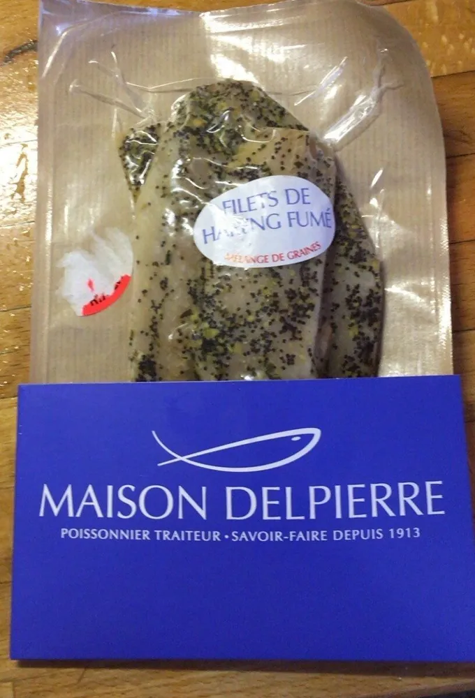 Filets de hareng fumé au mélange de graines
