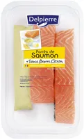 Pavés de saumon sauce beurre citron