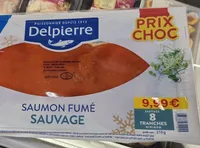 Saumon fumé sauvage delpierre