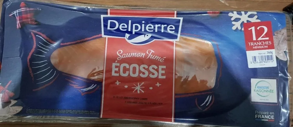 Saumon fumé Écosse