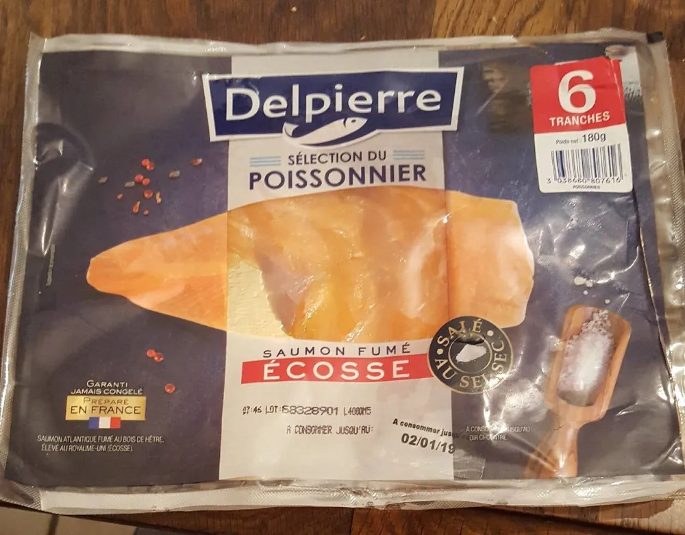 Saumon fumé d'écosse