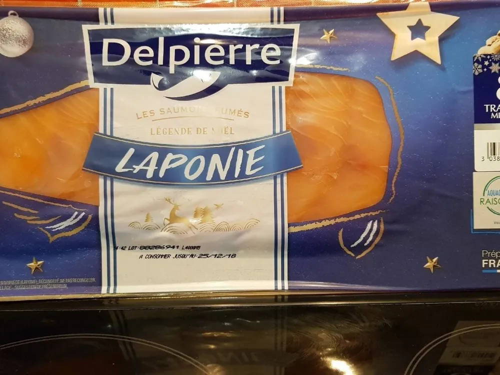 Saumon fumé Laponie