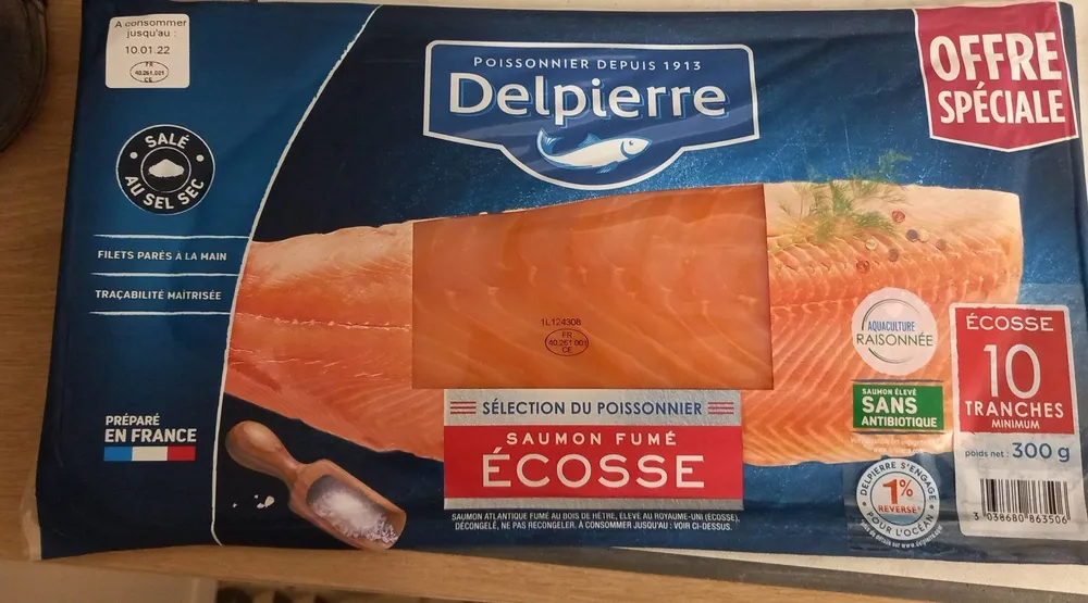 Saumon fumé Ecosse