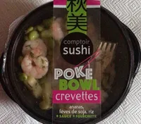 Poke bowl crevettes
