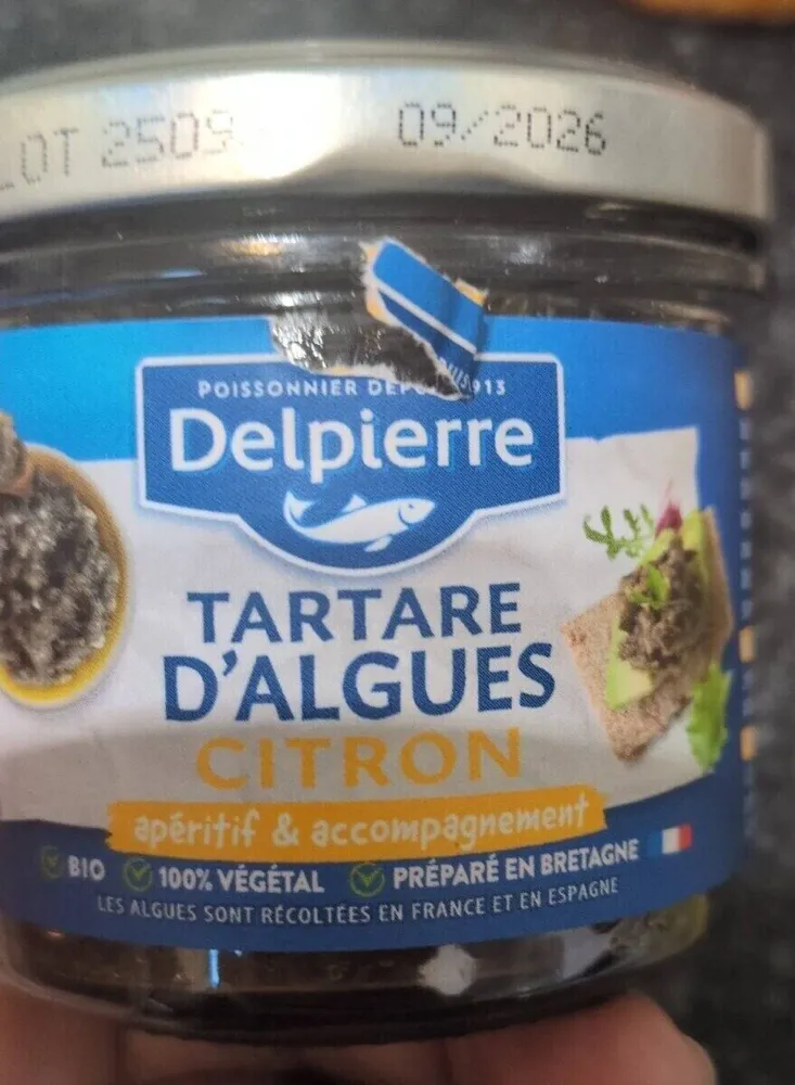 TARTARE D'ALGUES CITRON