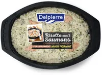 Risotto aux 2 saumons, champignon et parmesan
