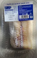 Filets de morue salée