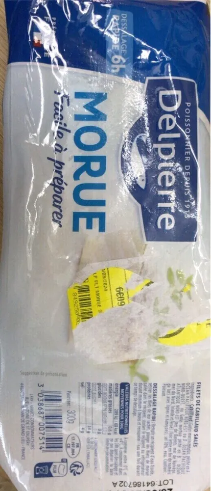 MORUE Facile à préparer