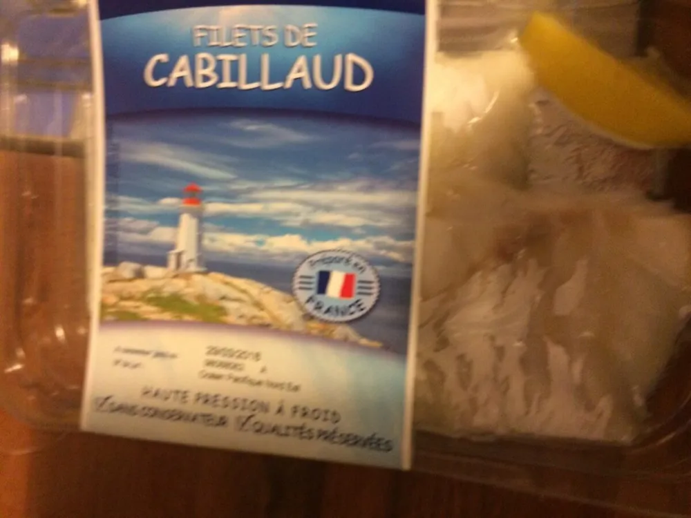 Filets de Cabillaud