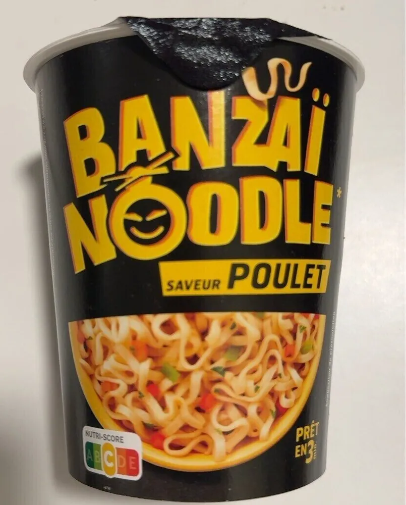 Banzaï Noodle saveur poulet