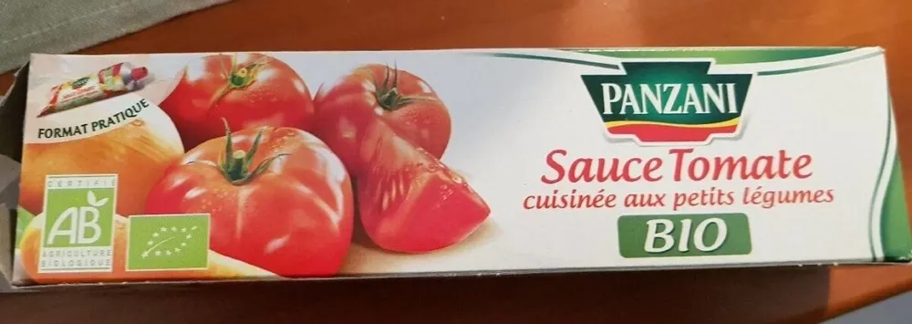 Sauce tomate cuisinée aux petits légumes