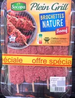 Brouchettes nature