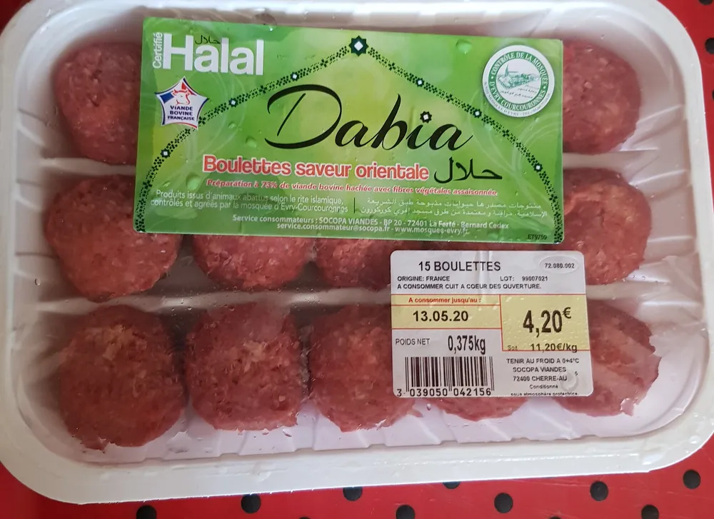 375G Boulette Kefta Au Boeuf Valtero