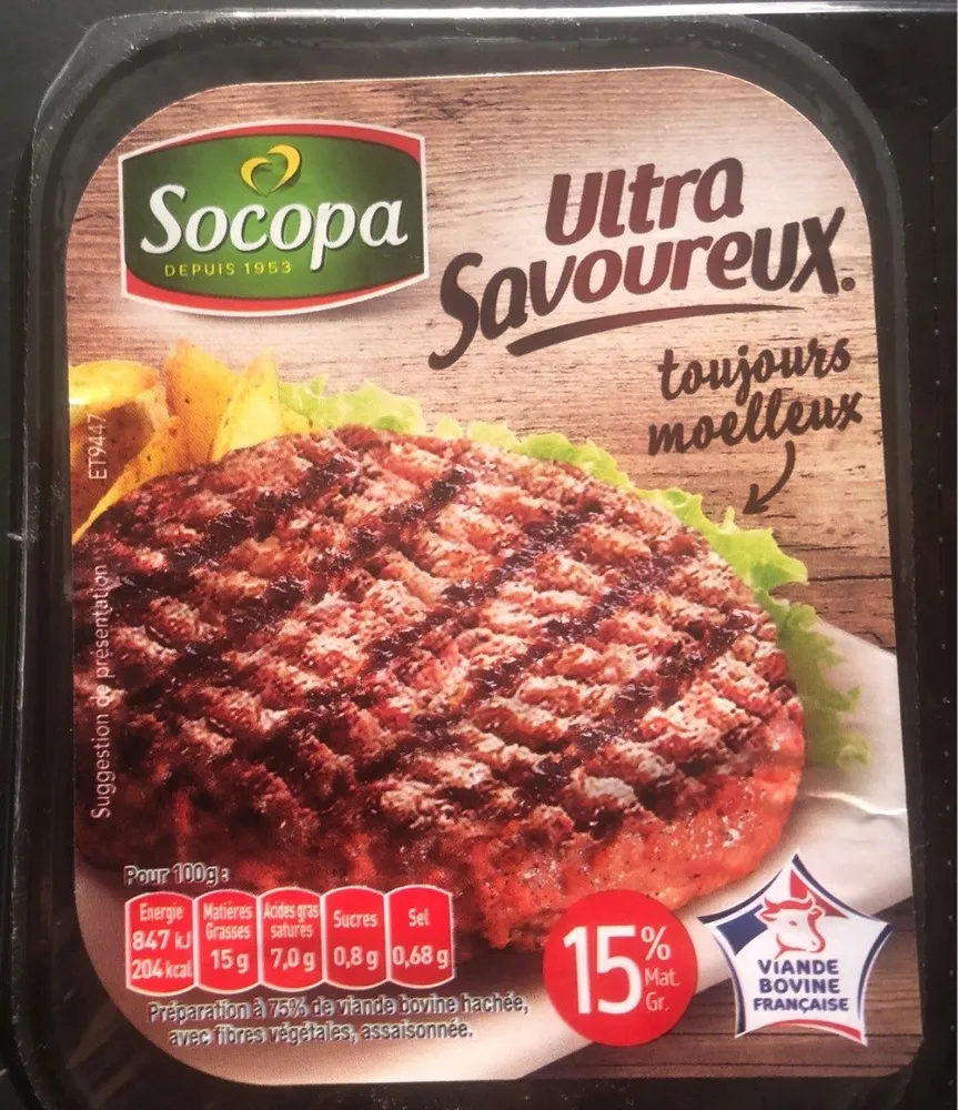 Ultra savoureux 15% mg