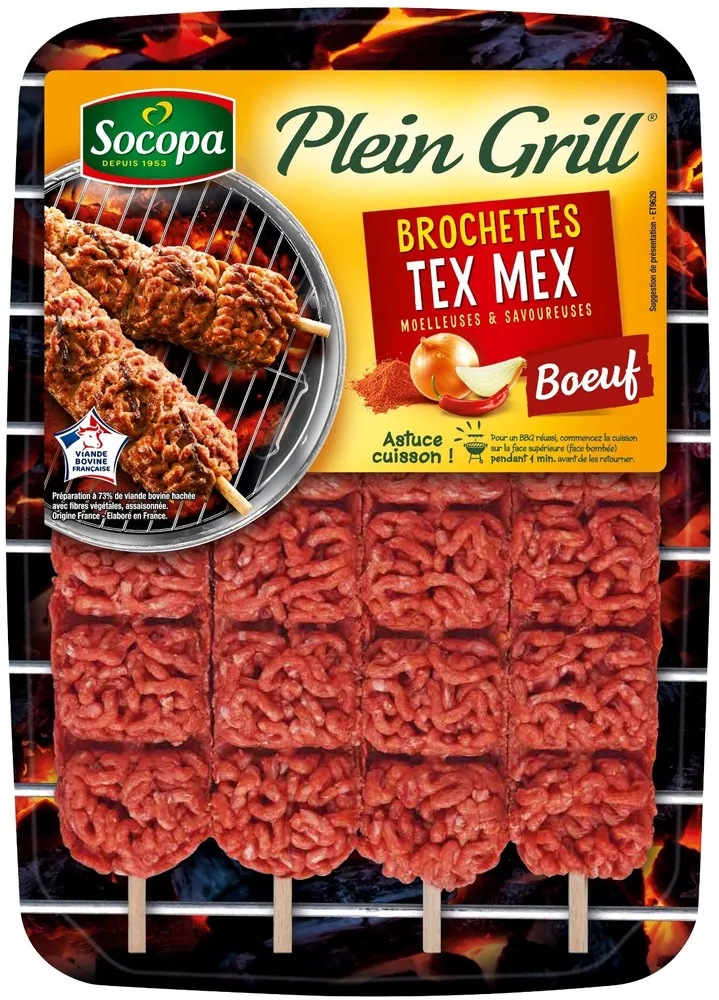 Brochettes Tex Mex