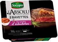L'absolu tendre 2 bavettes & leur fondue d'échalotes