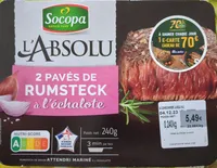 L'Absolu Pavés de Rumsteck à l'Echalote