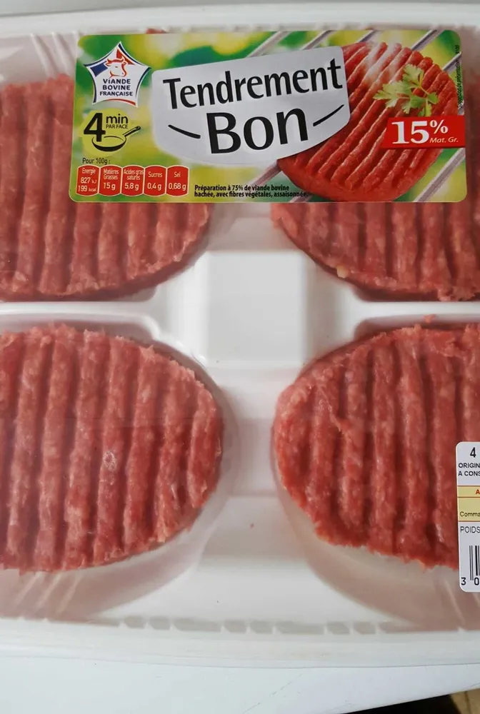 4 Hachés au Bœuf