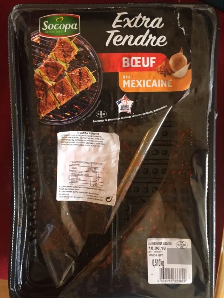 Boeuf à la mexicaine