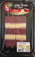Extra tendre mini Boeuf & cheese