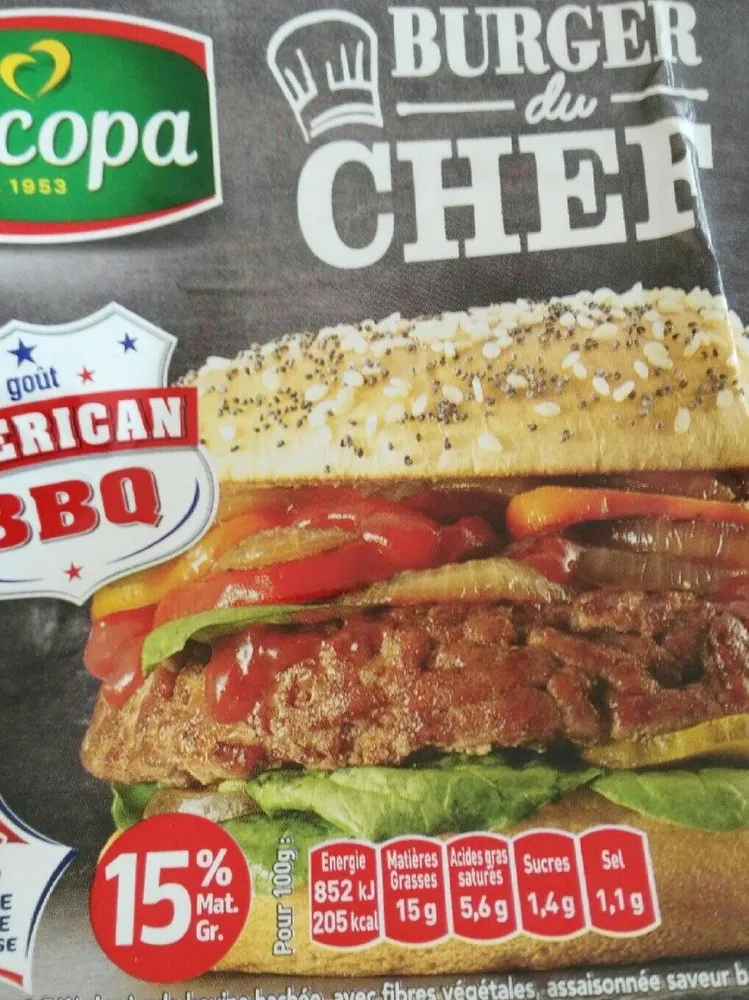 Steak haché burgers du chef
