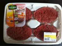 Steaks hachés L'Ultra Tendre de bœuf moelleux à l'oignon ...