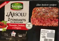 2 Fondants du Boucher Tomates séchées & Origan