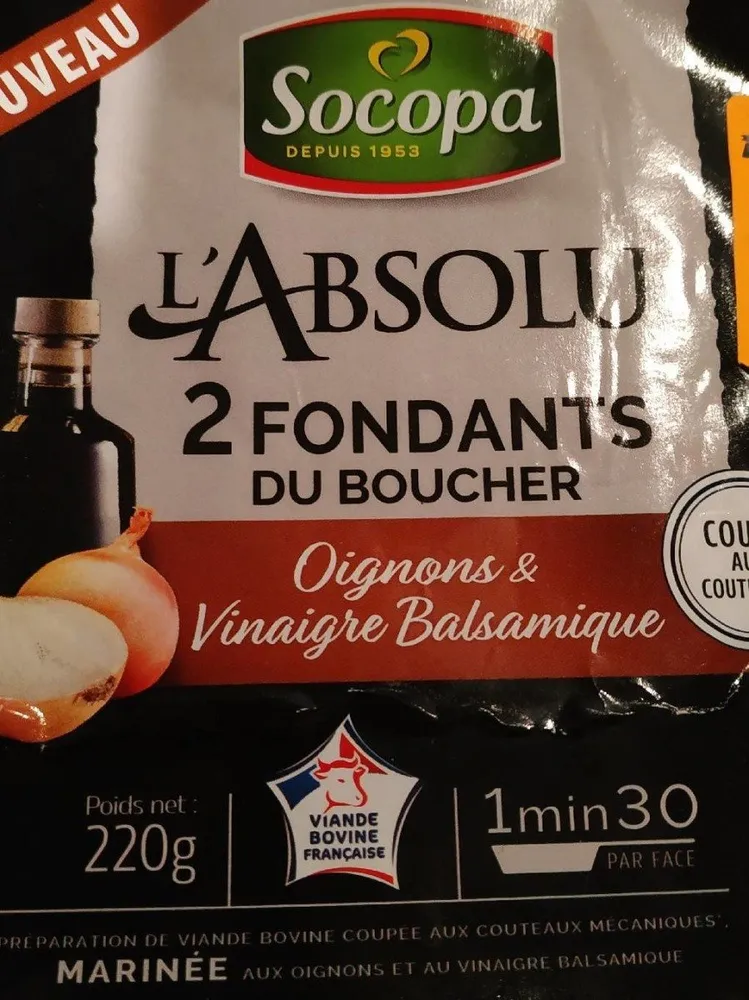 Fondant du boucher