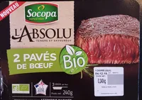 2 pavés de bœuf bio