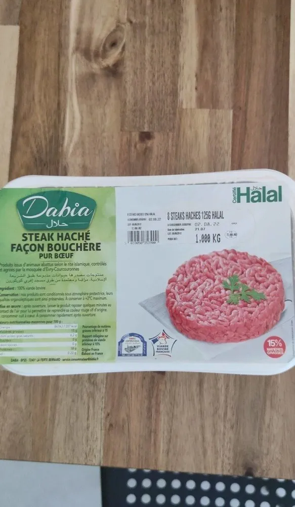 Steak haché façon bouchère