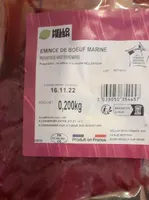 Émincé de bœuf marine