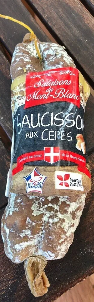 Saucisson aux cepes
