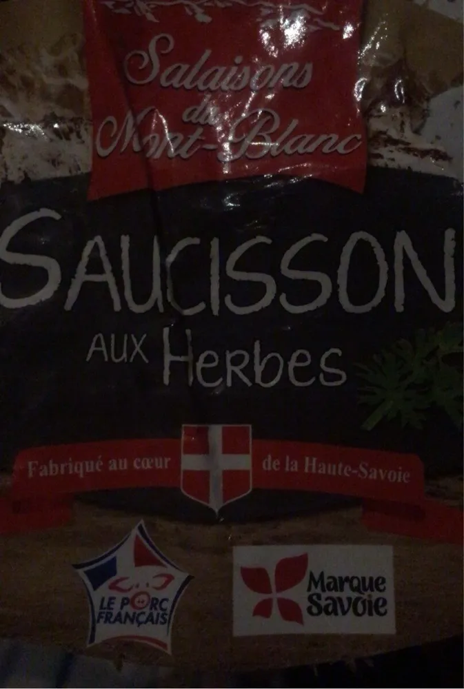 Petit saucisson enrobé aux herbes