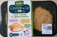 Croc' crème & champignons