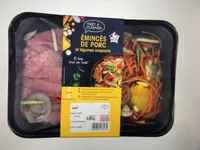 Emincé de porc et legumes croquants