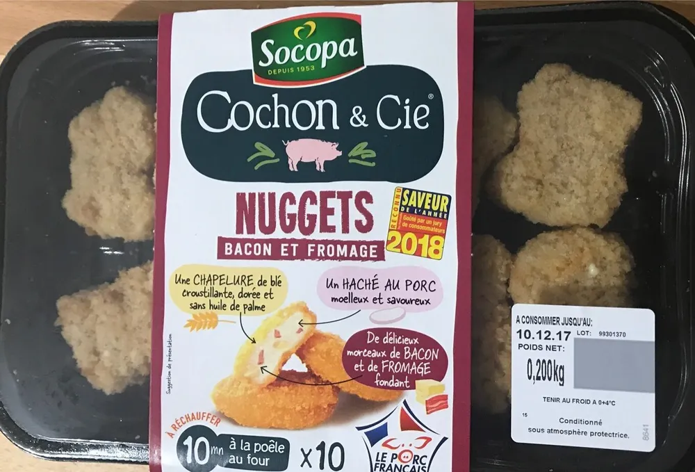 Nuggets bacon et fromage