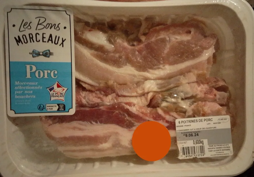 Poitrine de porc