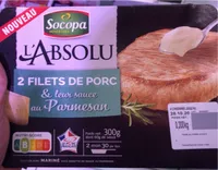 2 filets de porc sauce parmesan